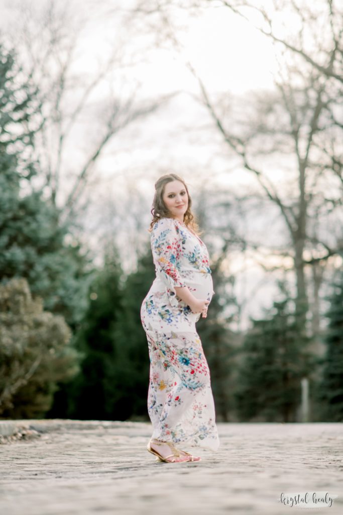 Hartwood Acres Mansion Maternity Session Krystal Healy Photography