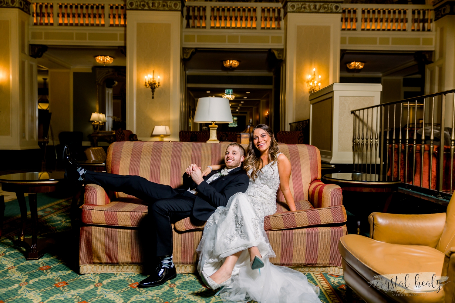 Omni William Penn Hotel Wedding Krystal Healy Photography