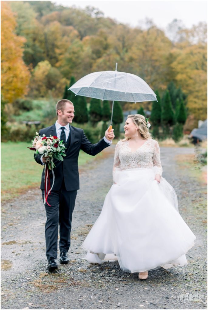 rainy day wedding tips krystal healy